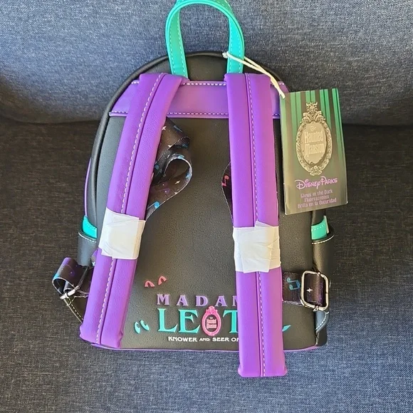 Disney Parks Haunted Mansion Madame Leota Mini Backpack - Picture 2 of 3